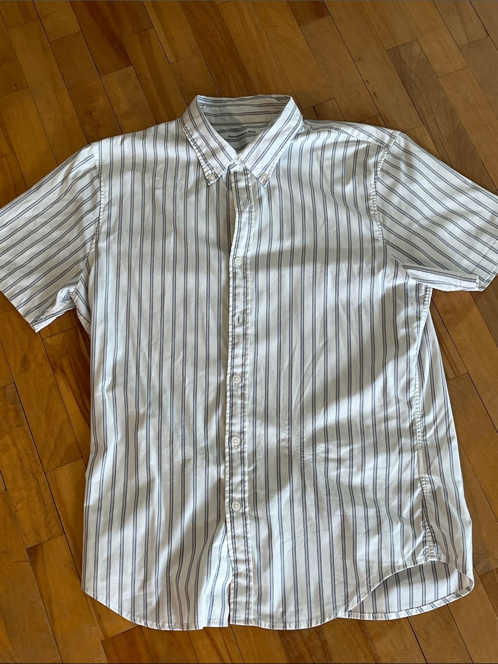 Men’s shirt sleeve button up polo - Abercrombie & Fitch